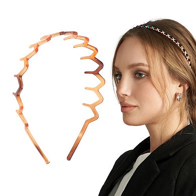 Cute Toothed Triangular Headbands for Women 1 Pc