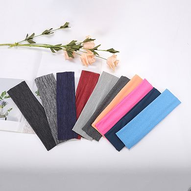 Perspiration-Wicking Headband Stripes Headband for Yoga 1 Pc