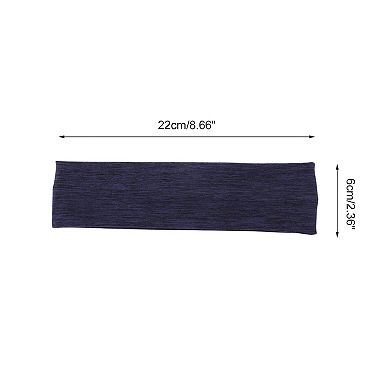 Perspiration-Wicking Headband Stripes Headband for Yoga 1 Pc