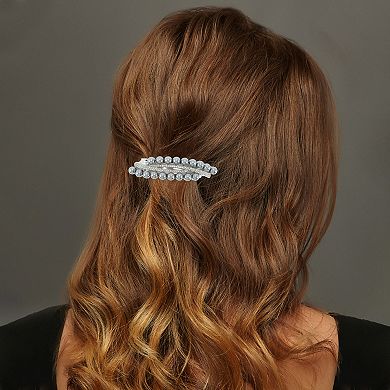 Grace Pearl Siren Eye Spring Clip Hair Clips 1 Pc