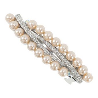 Grace Pearl Siren Eye Spring Clip Hair Clips 1 pc