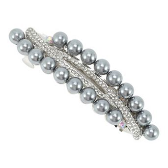 Grace Pearl Siren Eye Spring Clip Hair Clips 1 pc