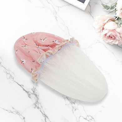 1 Pc Reusable Horse Pattern Shower Cap for Shower