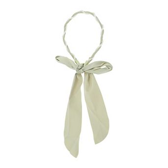 Faux Pearl Satin Headband for Women 1 pc