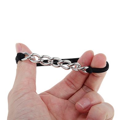 Elegant Bracelet Scrunchies Hair Elastic Band 3 Pcs