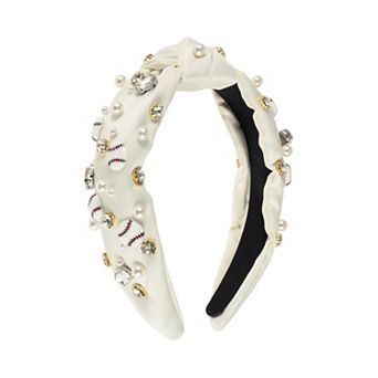 Faux Diamond Pearl Headband for Women 1 pc