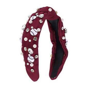Faux Diamond Pearl Headband for Women 1 pc