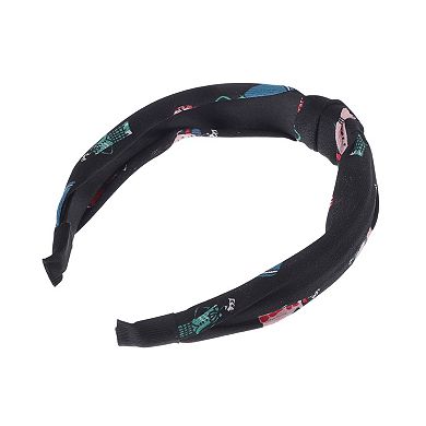 Grace Skirt Pattern Wide Cross Knot Headbands for Women 1 Pc