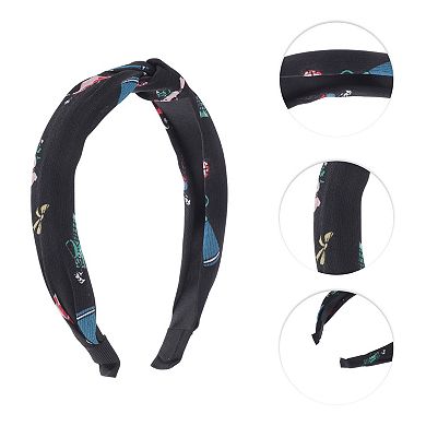 Grace Skirt Pattern Wide Cross Knot Headbands for Women 1 Pc