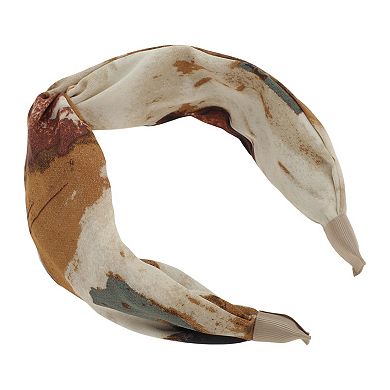 Wide Tie Tie-dye Headbands for Women 1 Pc