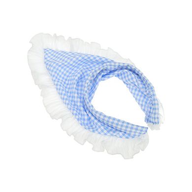 Plaid Triangle Headband for Women 1 Pc
