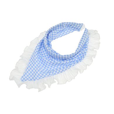 Plaid Triangle Headband for Women 1 Pc