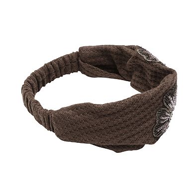 Wide Five Petals Headband for Women 1 Pc