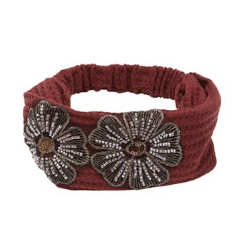Wide Five Petals Headband for Women 1 pc