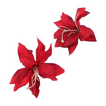 Artificial Flower Hair Clip 2 pc