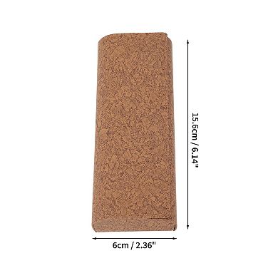 Eyeglasses Case Wood Grain Eyeglasses Storage 6.14"x2.36"x1.18" 1 Pc