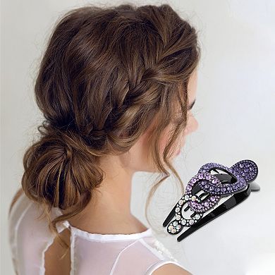 Fashion Grace Rhinestone Hair Clips for Home 1 Pc