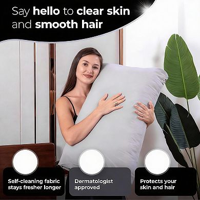 Silver Ion Bed Sheets - Soft, Breathable, Self-Cleaning for Cleaner Sleep