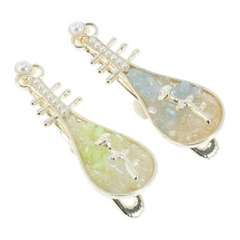 Ancient Style Flower Hair Clip 2 pc