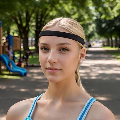 Perspiration-Wicking Headband Elastic Headband for Yoga 1 Pc