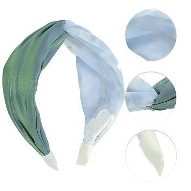 Wide Tie Mesh Headbands for Women 1 Pc