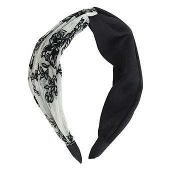 Wide Tie Mesh Headbands for Women 1 pc