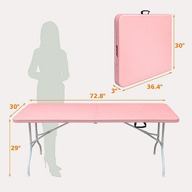 ELEMENT ACE 6ft Portable Folding Table for Outdoor Activities and Indoor Use