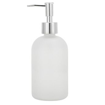 Reusable Cylinder Frosted Soap Dispenser 1 pc