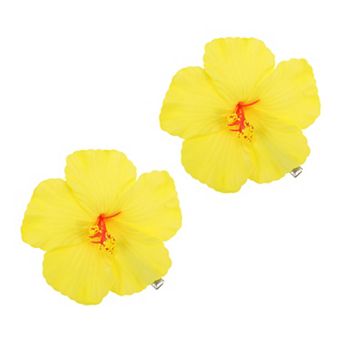 Simulation Flower Hair Clip 2 pc