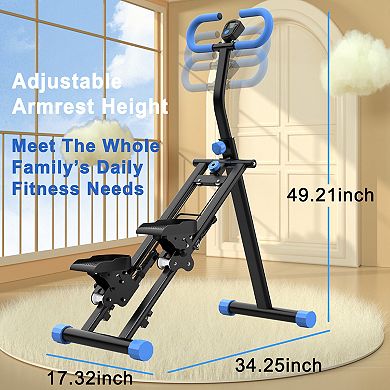 ELEMENT ACE Home Folding Vertical Climber Machine Full Body Workout Equipment