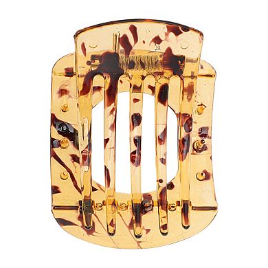 Cute Heart-Shaped Hollow Hair Clips Hairdo Clip 1 Pc