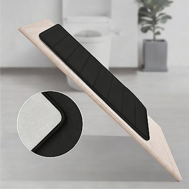 Memory Foam Bath Rug Set 3pc Non-slip Absorbent Shaggy