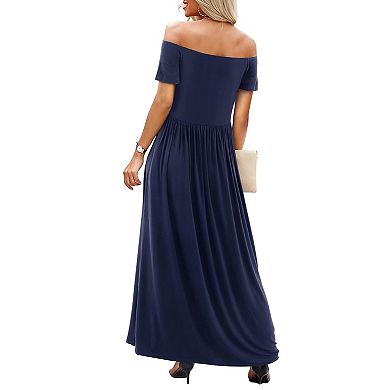 Casual Beach Maxi Dress for Women