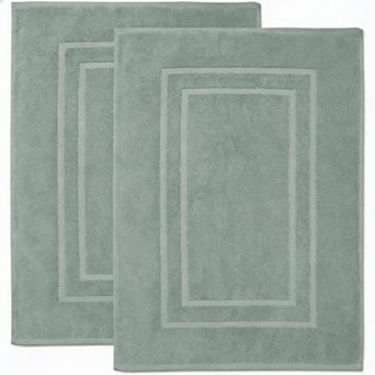 Cotton Terry Bath Mats Super Absorbent Quick Dry