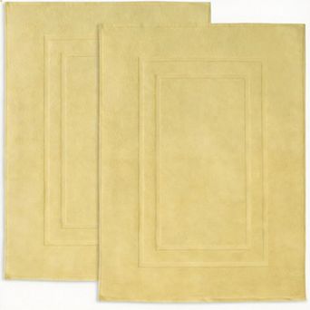 Cotton Terry Bath Mats Super Absorbent Quick Dry