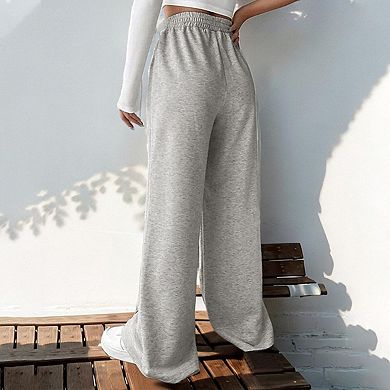 Women's V-shaped Elastic High Waisted Spliced Pants