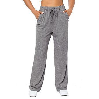 Women's Drawstring Wide-Leg Pants with Pockets, Casual Loose-Fit Trousers