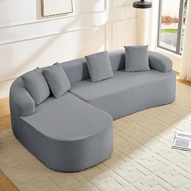 99" L Shaped Sectional Couches for Living Room