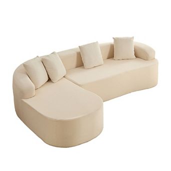 99" L Shaped Sectional Couches for Living Room