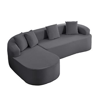 99" L Shaped Sectional Couches for Living Room