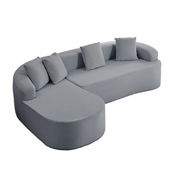 99" L Shaped Sectional Couches for Living Room