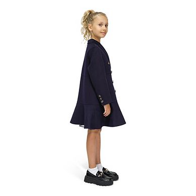 Good Manners Wool Blend Fitted Coat