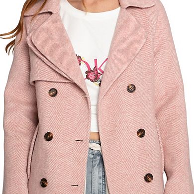 Wanna Be Loved Wool Blend Peacoat