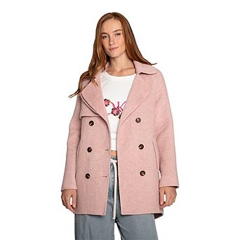 Wanna Be Loved Wool Blend Peacoat