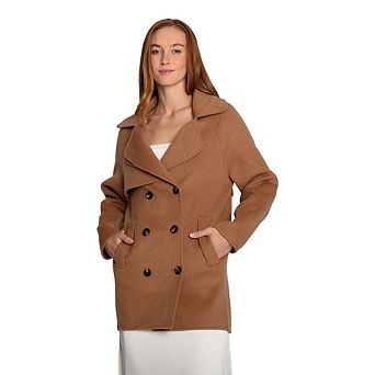 Wanna Be Loved Wool Blend Peacoat
