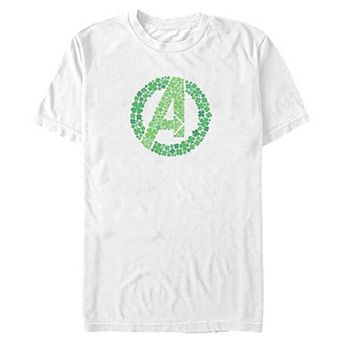 Big & Tall Marvel Avengers Clover Logo Crew Tee