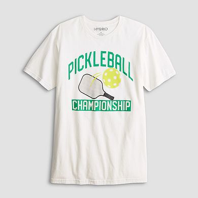 Men's Pickleball Champ Neon Graphic Tee