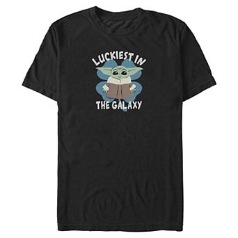 Big & Tall Star Wars Grogu Luckiest In The Galaxy Graphic Tee