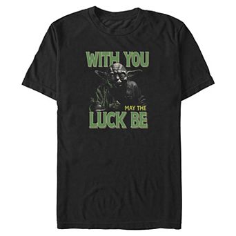 Big & Tall Star Wars Yoda Graphic Crew Tee