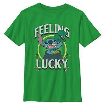 Boys 6-20 Disney's Stitch Feeling Lucky Graphic Tee